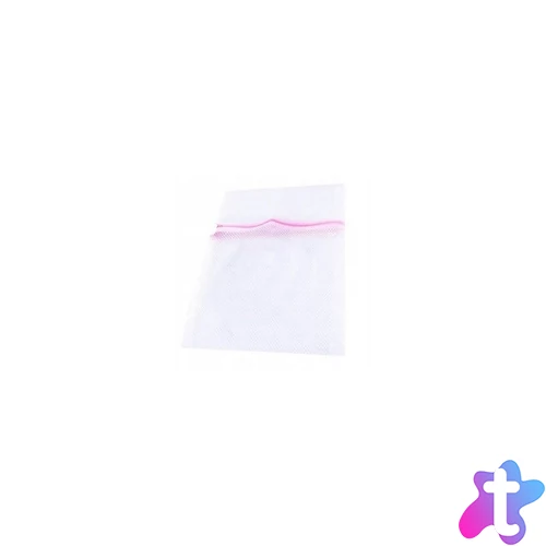 Mosózsák műanyag cipzárral 50 x 60 cm