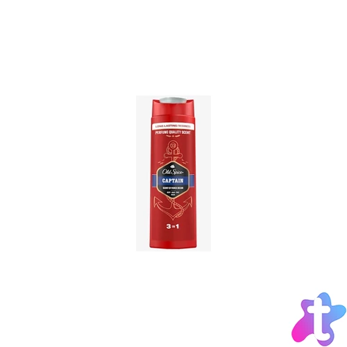 Tusfürdő 400 ml Captain Old Spice 2 in 1 férfi