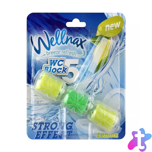 WC illatosító 57 g Wellnax Lemon