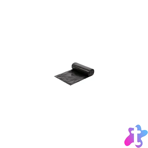 Szemeteszsák 30 liter 55 x 55 cm 15 mikron 10 db/tekercs fekete