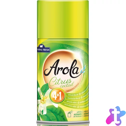 Légfrissítő spray utántöltő 250 ml Arola Citrus Coctail