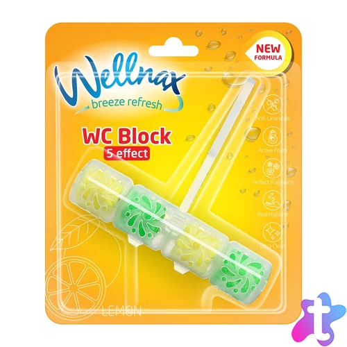 WC illatosító 50 g Wellnax Lemon