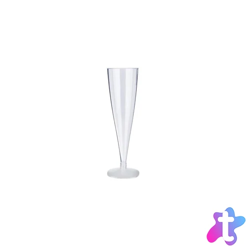 Pohár 1 dl pezsgős műanyag 4 db/csomag