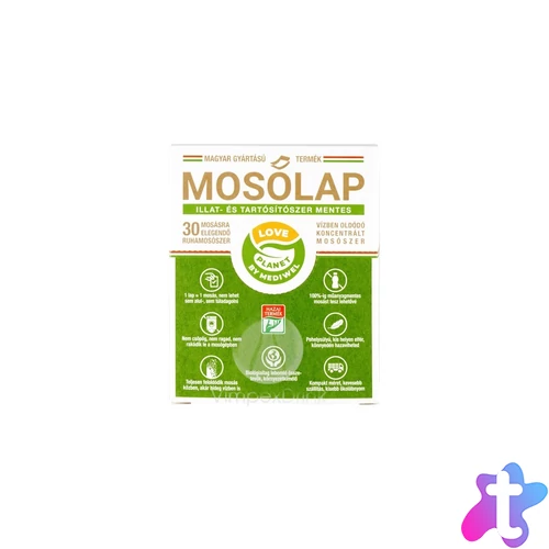 Mosólap 30 db/cs  Love Planet illatmentes