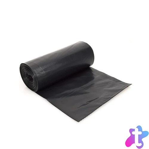 Szemeteszsák 240 liter 120 x 160 cm 40 mikron 5 db/tekercs fekete