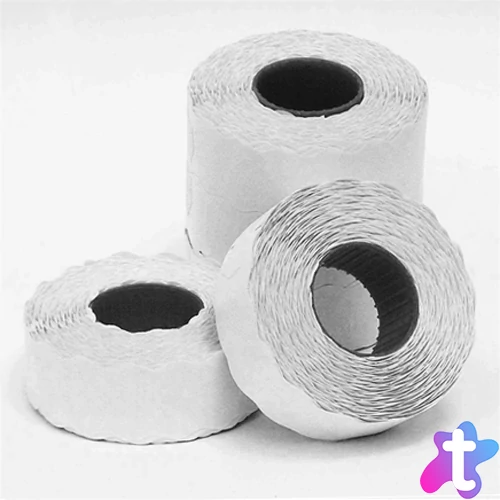 Árazószalag 29x28mm, 700címke/tekercs  fehér