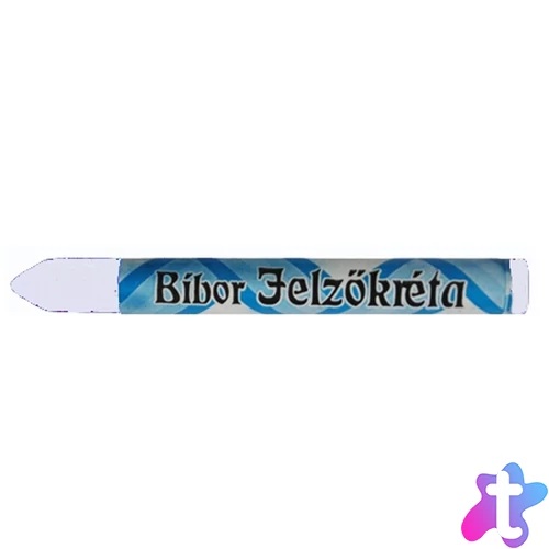 Jelzőkréta bíbor átmérő:12mm, hossz:115mm, fehér
