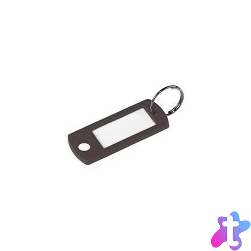 Kulcsjelölő címke beírós fekete