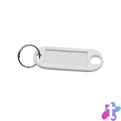 Kulcsjelölő címke beírós fehér