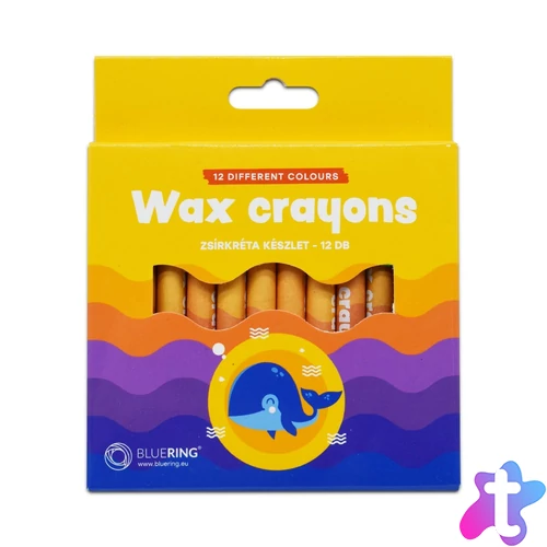 Zsírkréta készlet, 12klf. szín