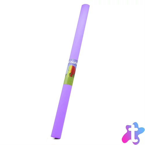 Krepp-papír 50x200cm, 14 világos lila