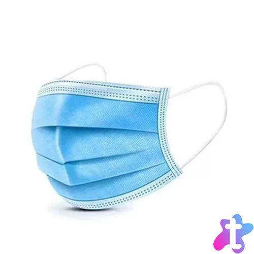 Szájmaszk egyszer használatos 3 rétegű 50 db/csomag