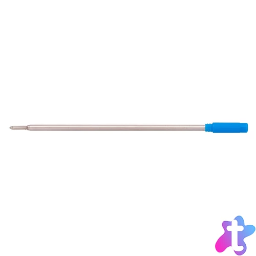 Tollbetét csavaros 0,8mm, fém ügyféltollhoz, írásszín kék