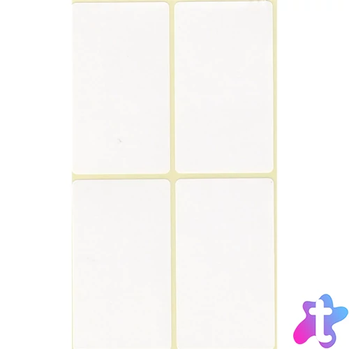 Etikett címke, 40x70mm, 15 lap, 4 címke/lap