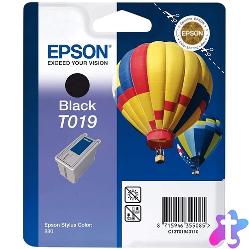 Epson T019 tintapatron black ORIGINAL leértékelt