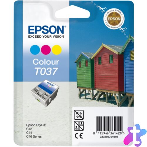 Epson T037 tintapatron color ORIGINAL C13T0370401 leértékelt 