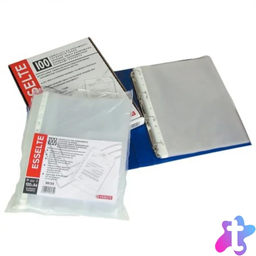 Genotherm lefűzhető, A4, 38-40 micron narancsos Esselte 16690 Classic 100 db/csomag