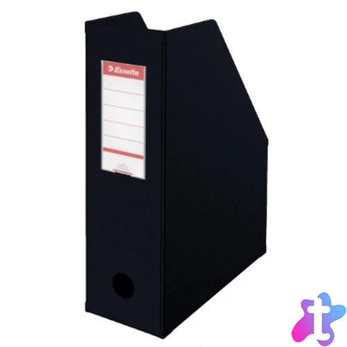 Iratpapucs 10cm, műanyag 56077 Esselte fekete