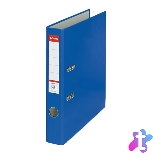 Iratrendező A4, 5cm, élvédő sínnel, 81195 Esselte Economy kék