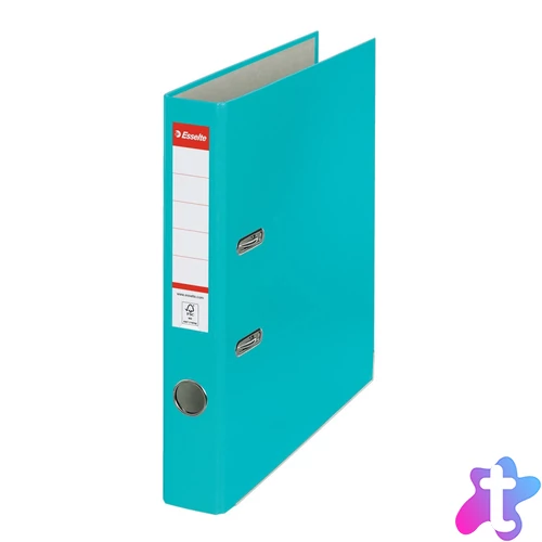 Iratrendező A4, 5cm, élvédő sínnel, 81175 Esselte Economy türkiz
