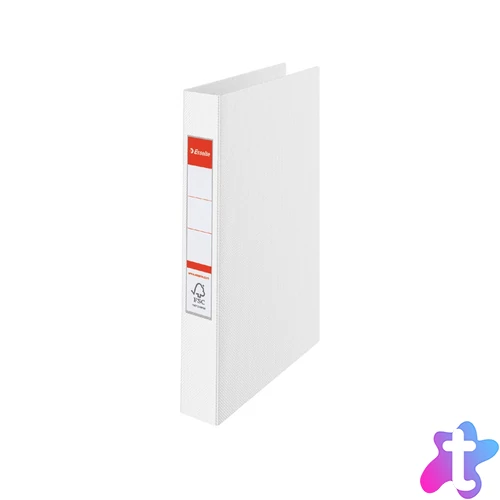 Gyűrűskönyv A4, 4,2cm, 4 gyűrű, PP Esselte Standard Vivida fehér