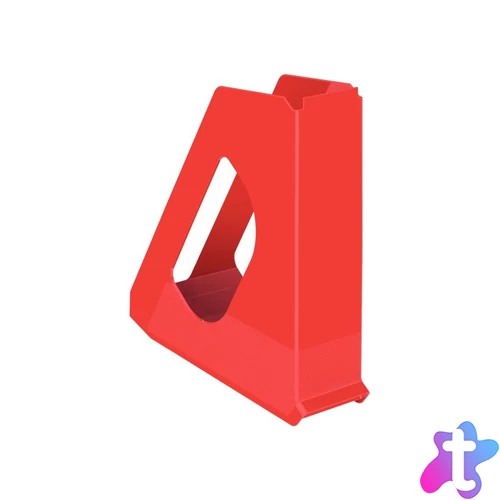 Iratpapucs 6,8cm, műanyag, Esselte Europost Vivida piros