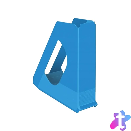 Iratpapucs 6,8cm, műanyag, Esselte Europost Vivida kék