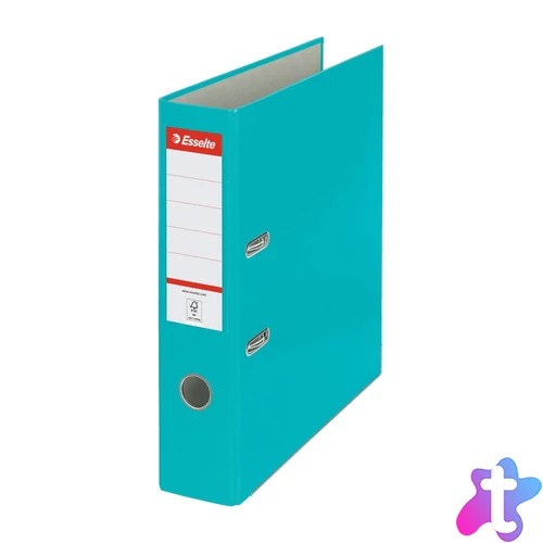 Iratrendező A4, 7,5cm, PP élvédő sínnel, Esselte Colour`Ice zöld