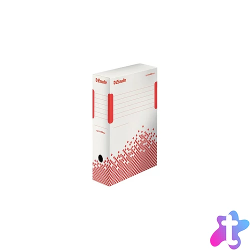 Archiváló doboz A4, 100mm, újrahasznosított karton Esselte Speedbox fehér