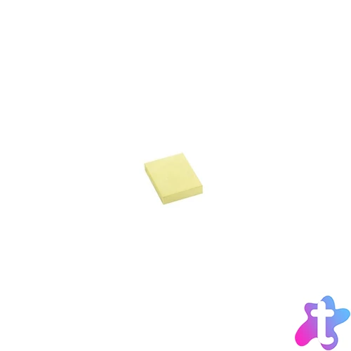 Jegyzettömb öntapadó, 38x51mm, Evo, sárga