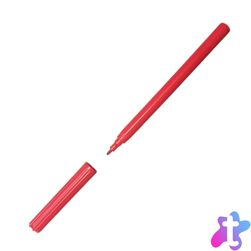 Rostirón, filctoll vízbázisú piros