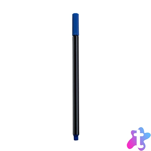 Rostirón, tűfilc vízbázisú, 0,4mm, hatszögletű, kék