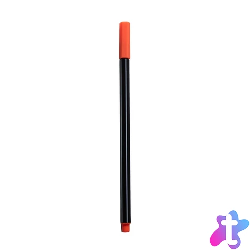 Rostirón, tűfilc vízbázisú, 0,4mm, hatszögletű, narancs