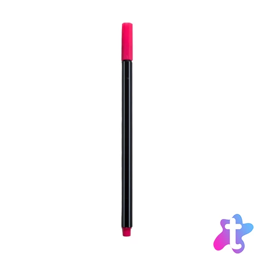 Rostirón, tűfilc vízbázisú, 0,4mm, hatszögletű, rózsaszín