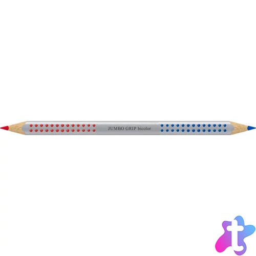 Postairón, vastag, Grip Jumbo Faber-Castell piros-kék