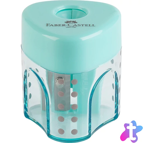 Hegyező GRIP mini tartályos Faber-Castell vegyes pasztell színben zöld,lila 