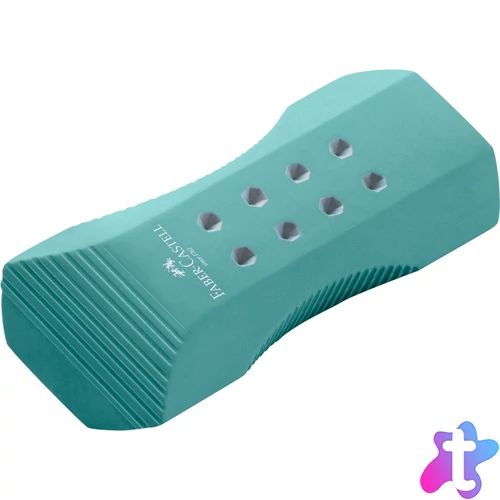Radír pvc-mentes RollOn Sparkle Faber-Castell rózsaszín,lila,óceánkék