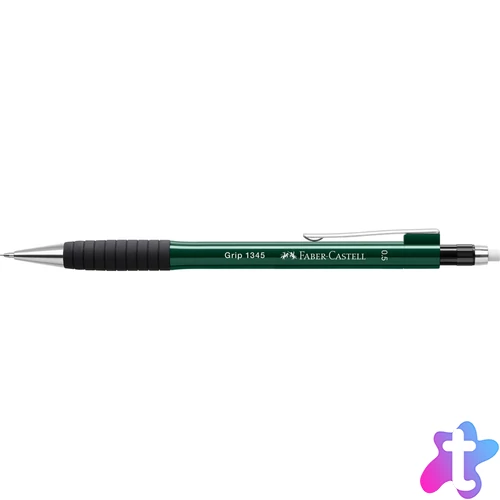 Nyomósirón 0.5mm GRIP 1345 Faber-Castell zöld test