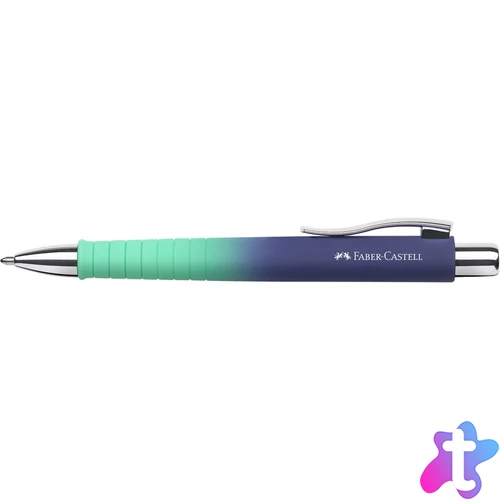Golyóstoll POLY BALL Urban XB Faber-Castell színátmenetes türkiz-lila test