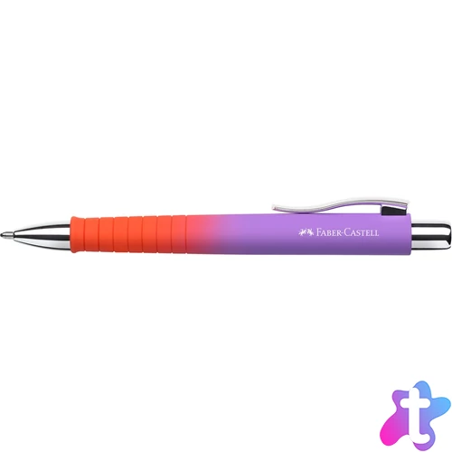 Golyóstoll POLY BALL Urban XB Faber-Castell színátmenetes piros-lila test
