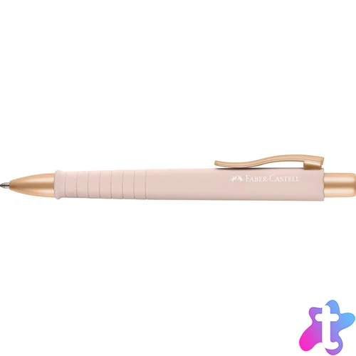 Golyóstoll POLY BALL Urban test Faber-Castell halvány rózsaszín test