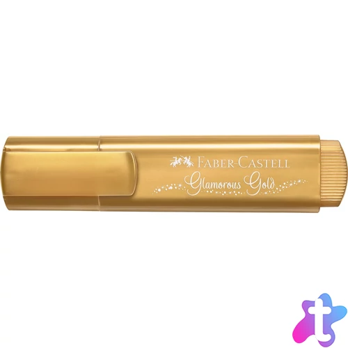 Szövegkiemelő 1-5mm vágott hegyű Faber-Castell 46 metál arany 