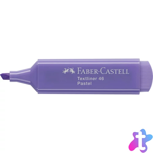 Szövegkiemelő 1-5mm vágott hegyű Faber-Castell 46 pasztell lila 