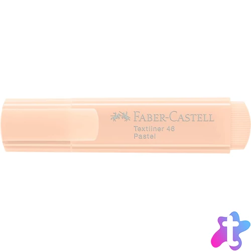 Szövegkiemelő 1-5mm vágott hegyű Faber-Castell 46 pasztell púder színű