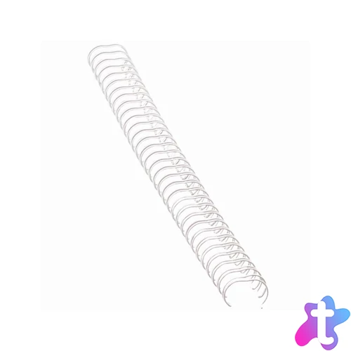 Fém spirál 3:1, 14mm, 101-120lap, Fellowes® 100 db/doboz, fekete