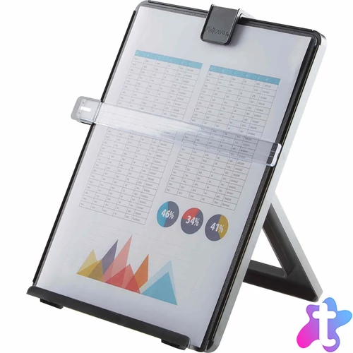 Irattartó, asztali, Fellowes® Workstation, fekete