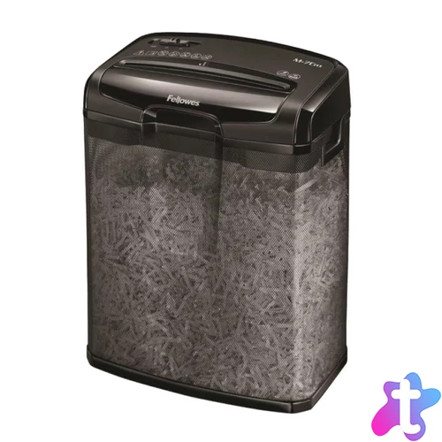 Iratmegsemmisítő, 7lap, konfetti vágás 4x35mm, Fellowes® Powershred M-7CM
