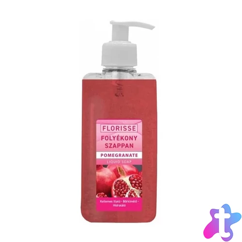 Folyékony szappan pumpás 500 ml Florisse Gránátalma