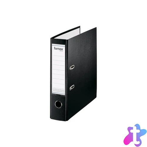 Iratrendező A4, 8cm, Fornax Master fekete