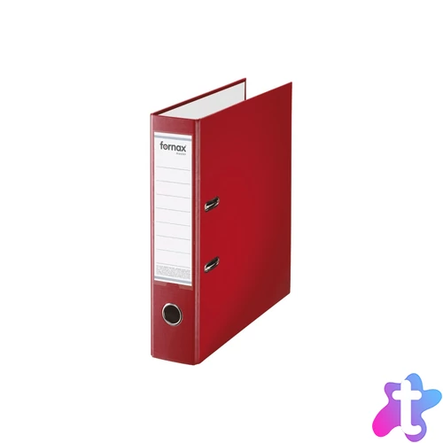 Iratrendező A4, 8cm, Fornax Master piros